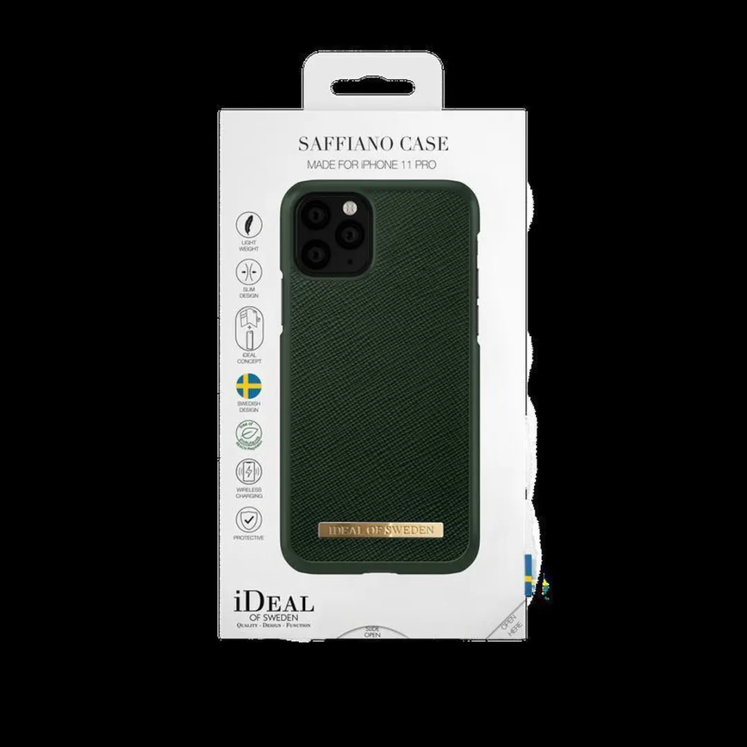 iDeal of Sweden iPhone 11 Pro Hoesje Saffiano Groen - afbeelding 2 van 6