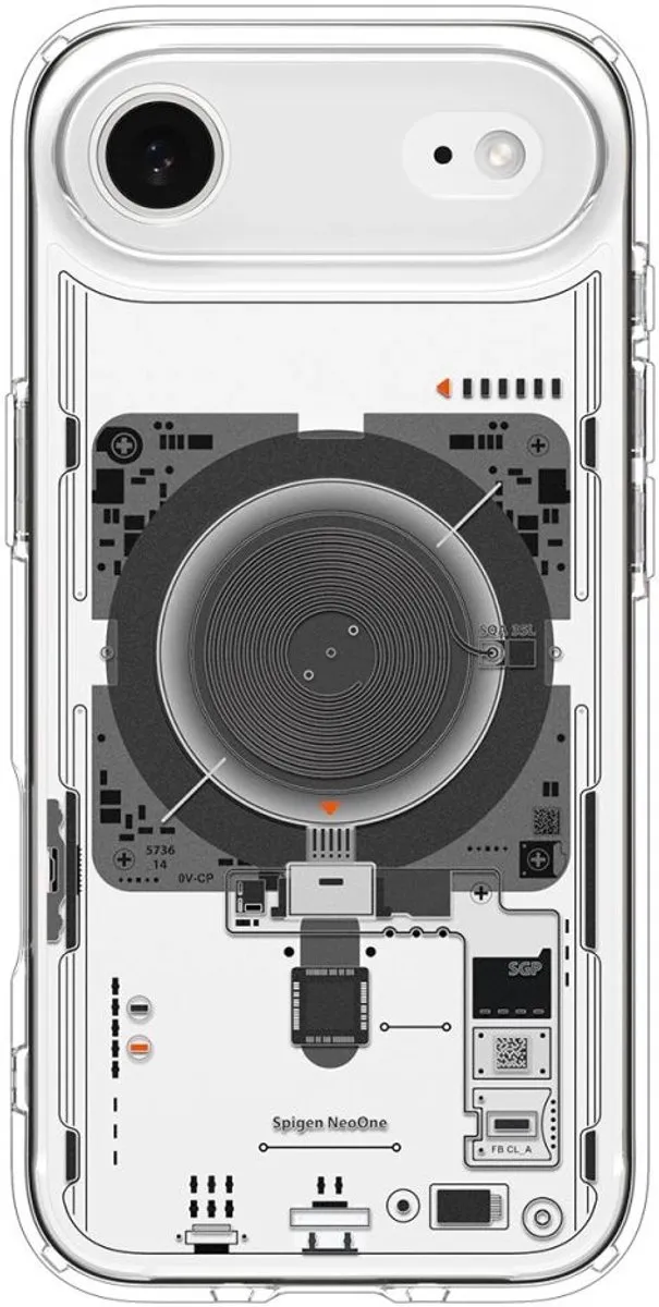 Spigen Ultra Hybrid MagSafe Hoesje iPhone 17 Air Neo One - Transparant - afbeelding 6 van 6
