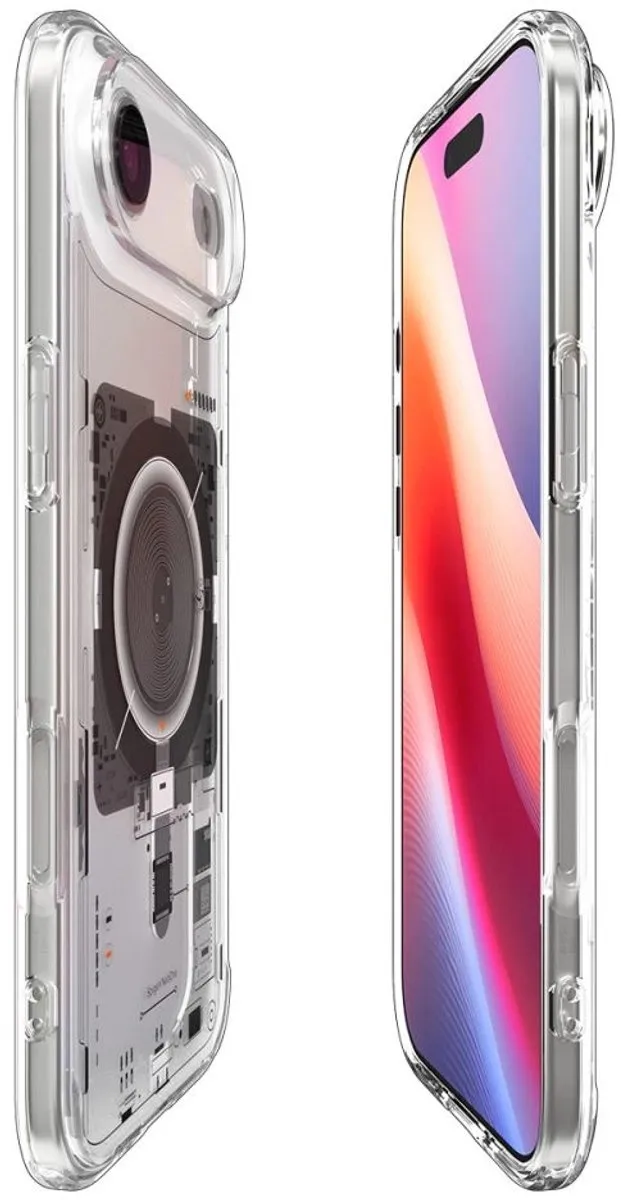 Spigen Ultra Hybrid MagSafe Hoesje iPhone 17 Air Neo One - Transparant