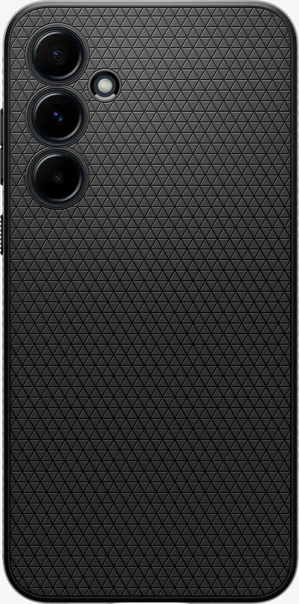 Spigen Liquid Air Hoesje ACS07526 Samsung Galaxy A55 - Zwart