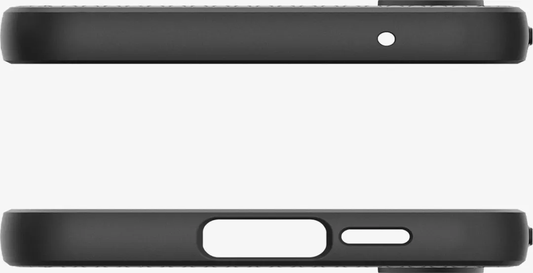 Spigen Liquid Air Hoesje ACS07526 Samsung Galaxy A55 - Zwart