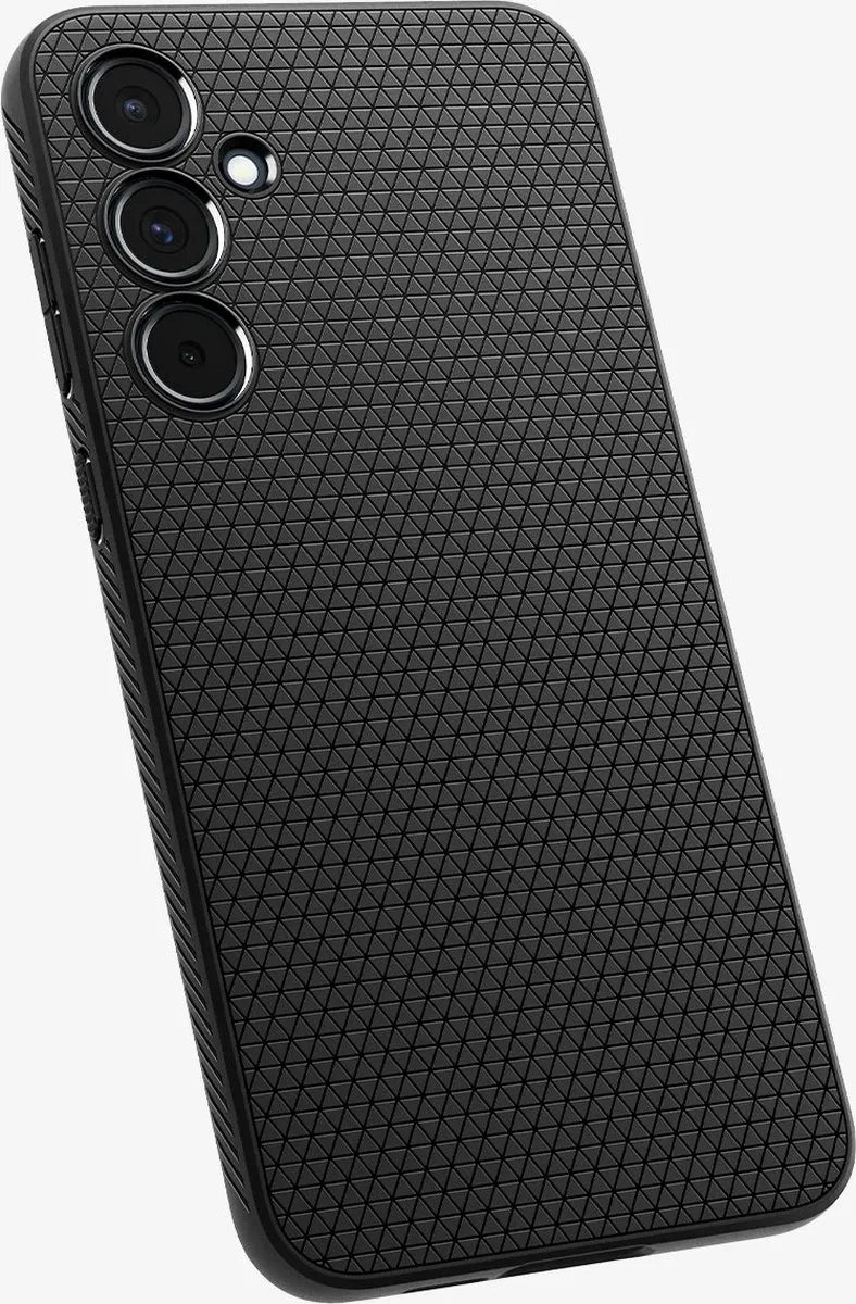 Spigen Liquid Air Hoesje ACS07526 Samsung Galaxy A55 - Zwart