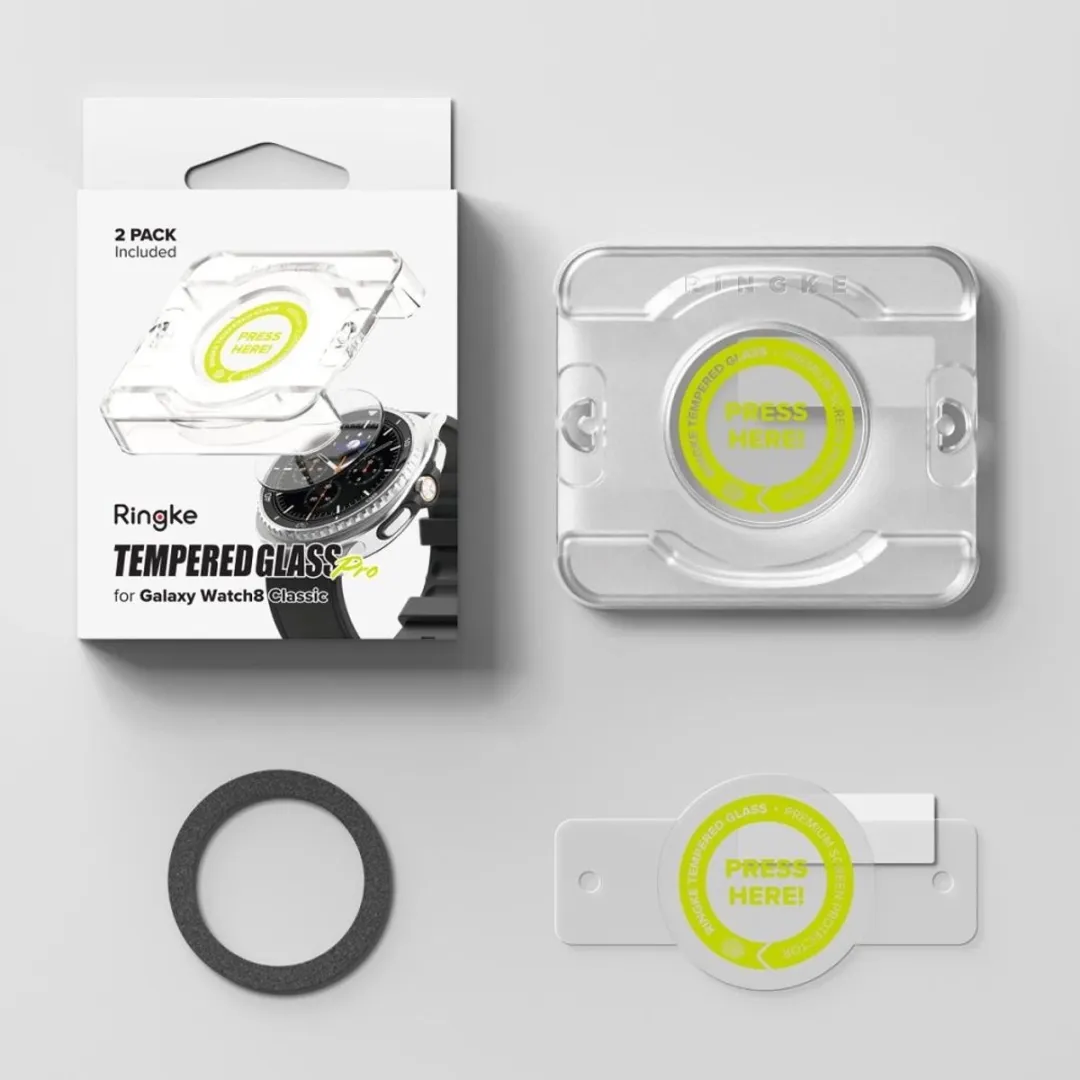 Ringke Screenprotector Samsung Galaxy Watch 8 Classic 46mm - 2 Stuks