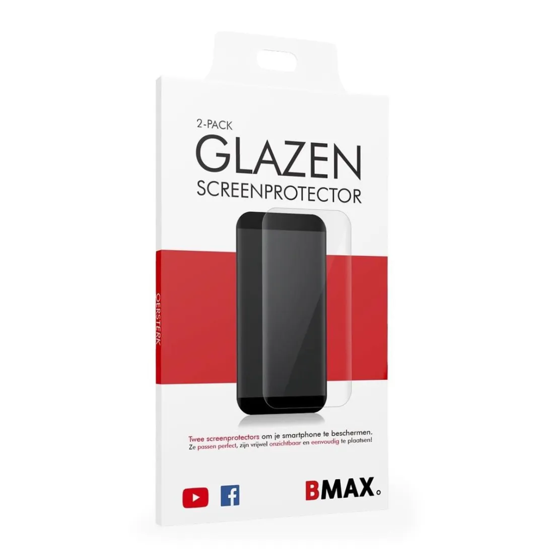 BMAX BM-71974377 Screenprotector OnePlus 6 - 2 Stuks