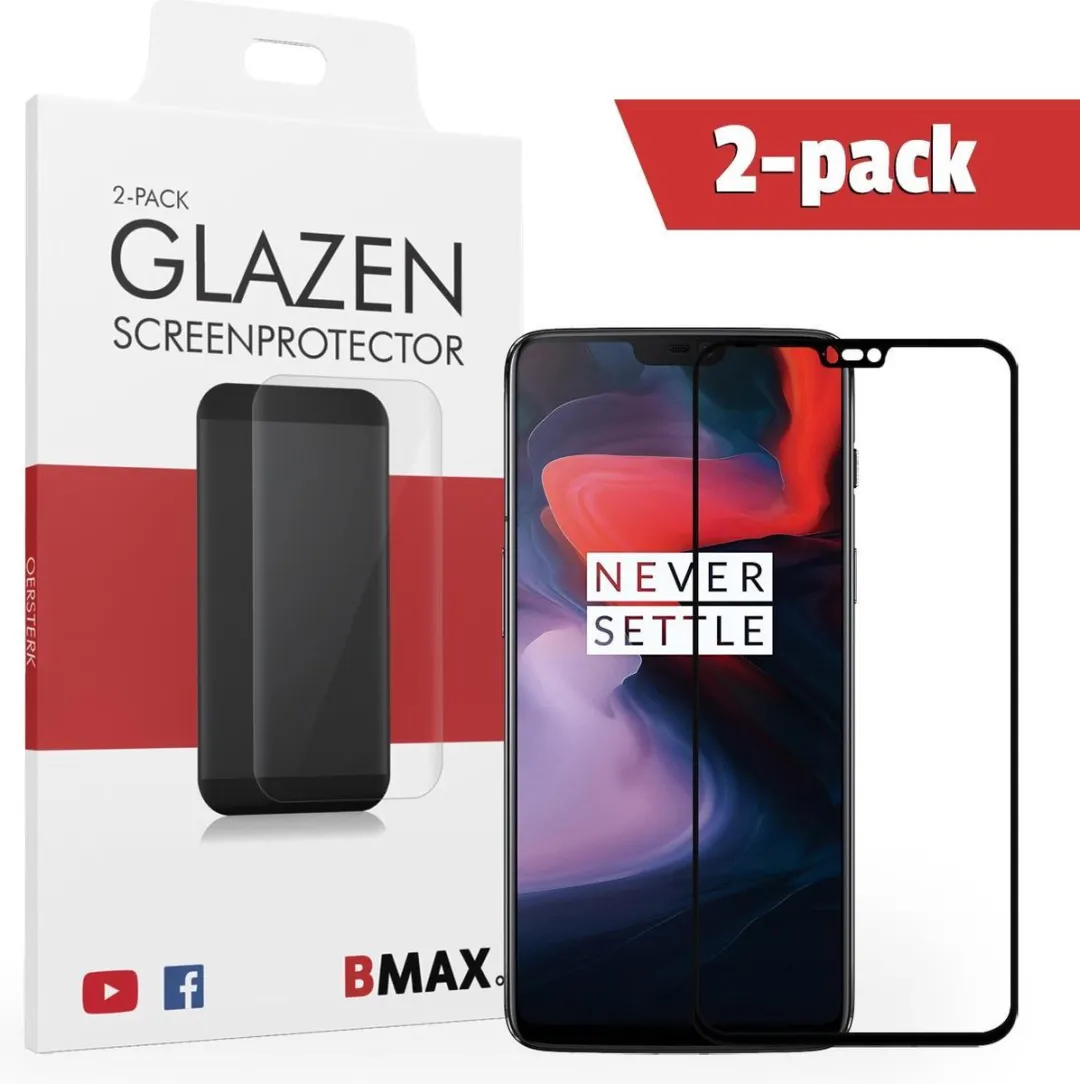 BMAX BM-71974377 Screenprotector OnePlus 6