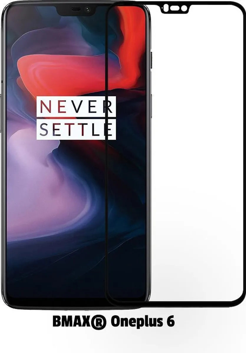 BMAX BM-71974377 Screenprotector OnePlus 6 - 2 Stuks