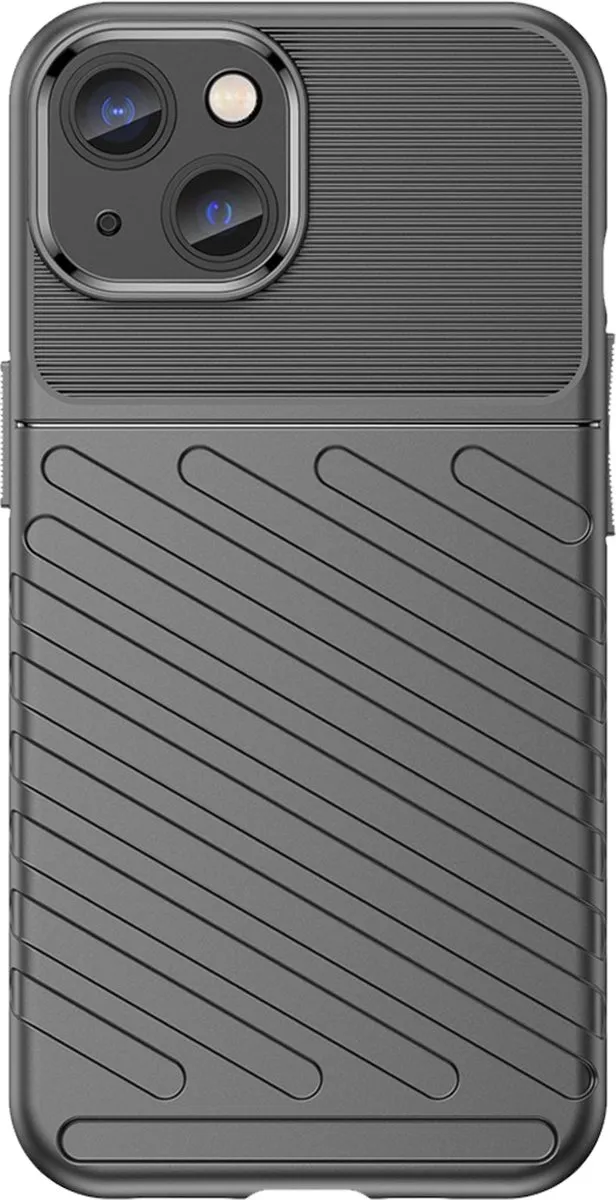 Just in Case Cazy iPhone 14 Siliconen Hoesje - Zwart - MPN 4828302