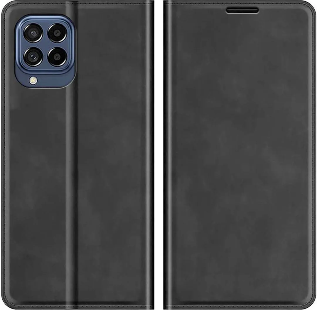 Just in Case Samsung Galaxy M33 Hoesje - 4 Pasjes - Zwart