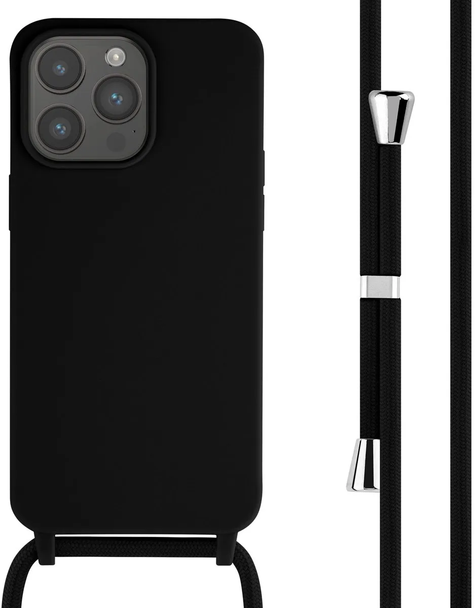 Imoshion iPhone 15 Pro Max Siliconen Hoesje - Zwart