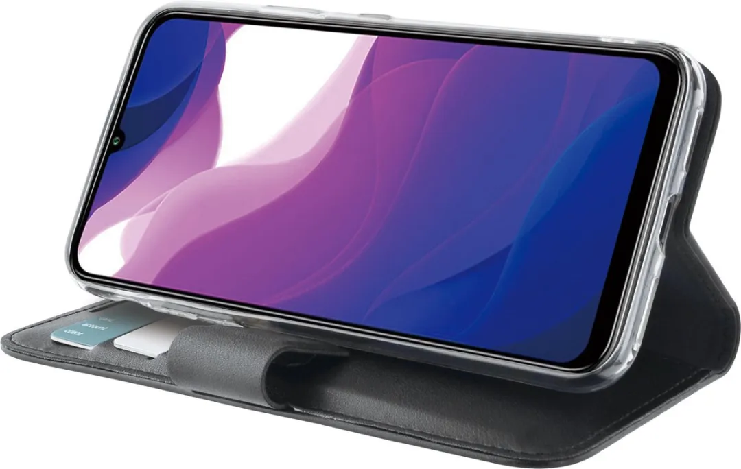 Azuri Xiaomi Mi 10 Lite Walletcase - Zwart