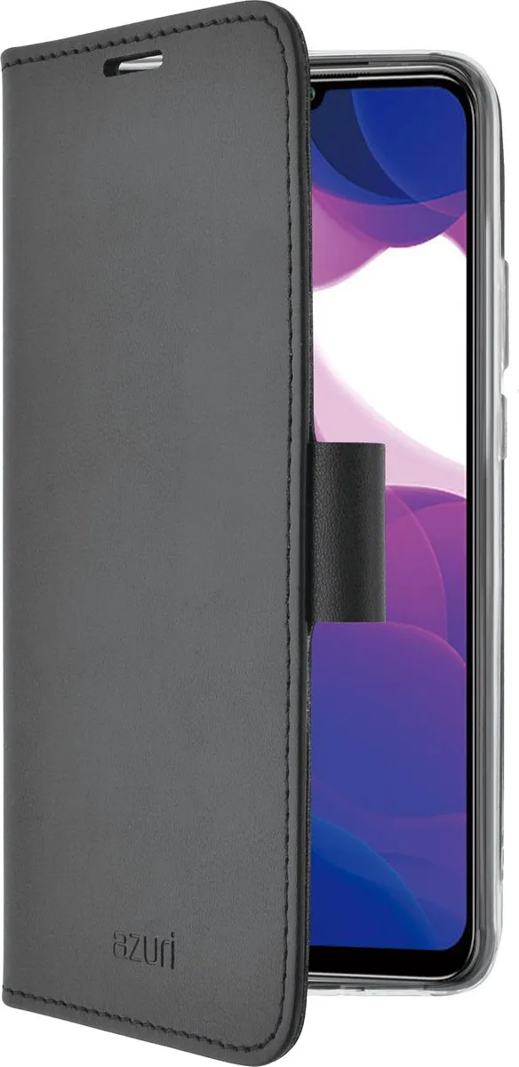 Azuri Xiaomi Mi 10 Lite Walletcase - Zwart