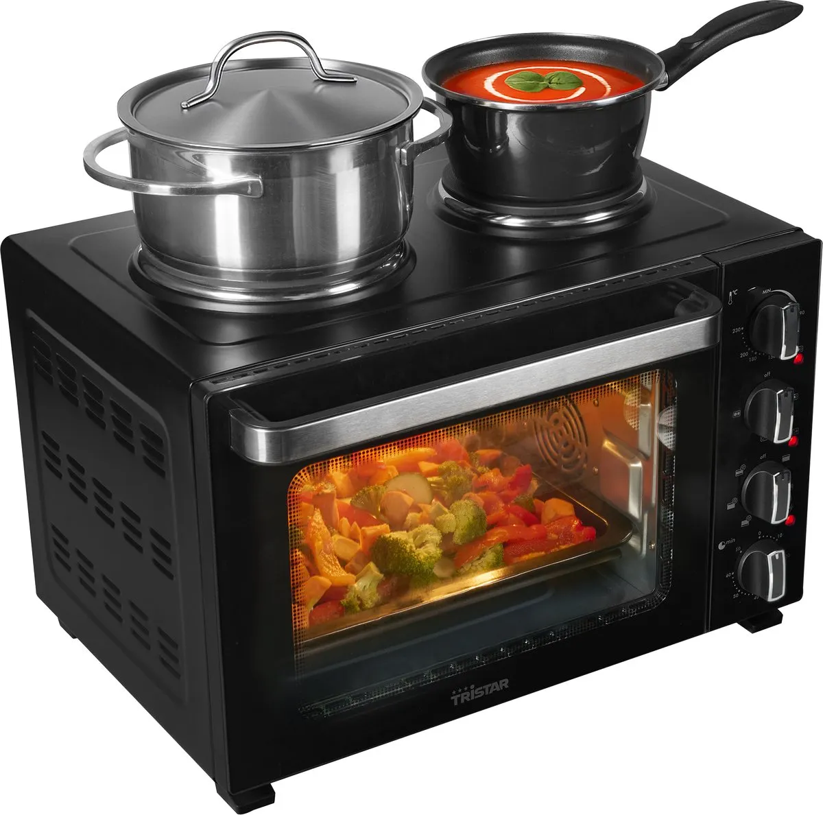 Tristar OV-3670 Convectieoven 35L - 3200W - Zwart