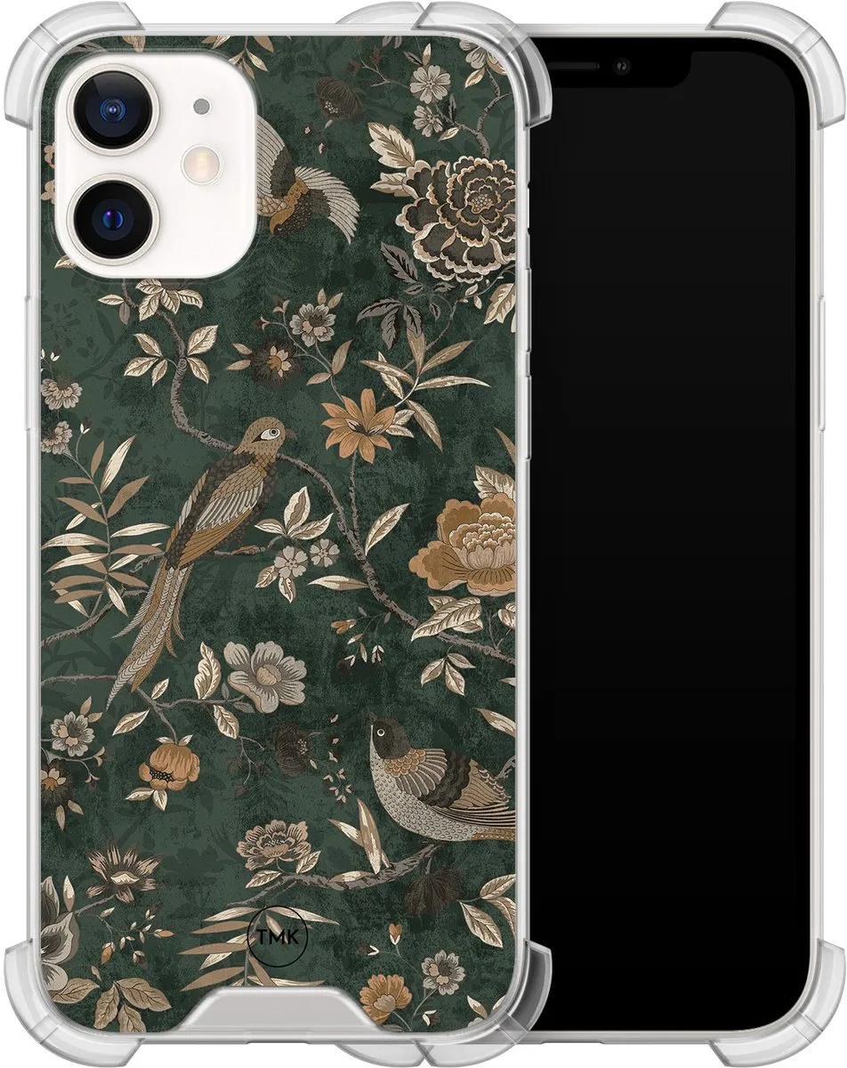 Casevibes iPhone 12 Mini Shockproof Hoesje A/i12m/S/016 - Groen
