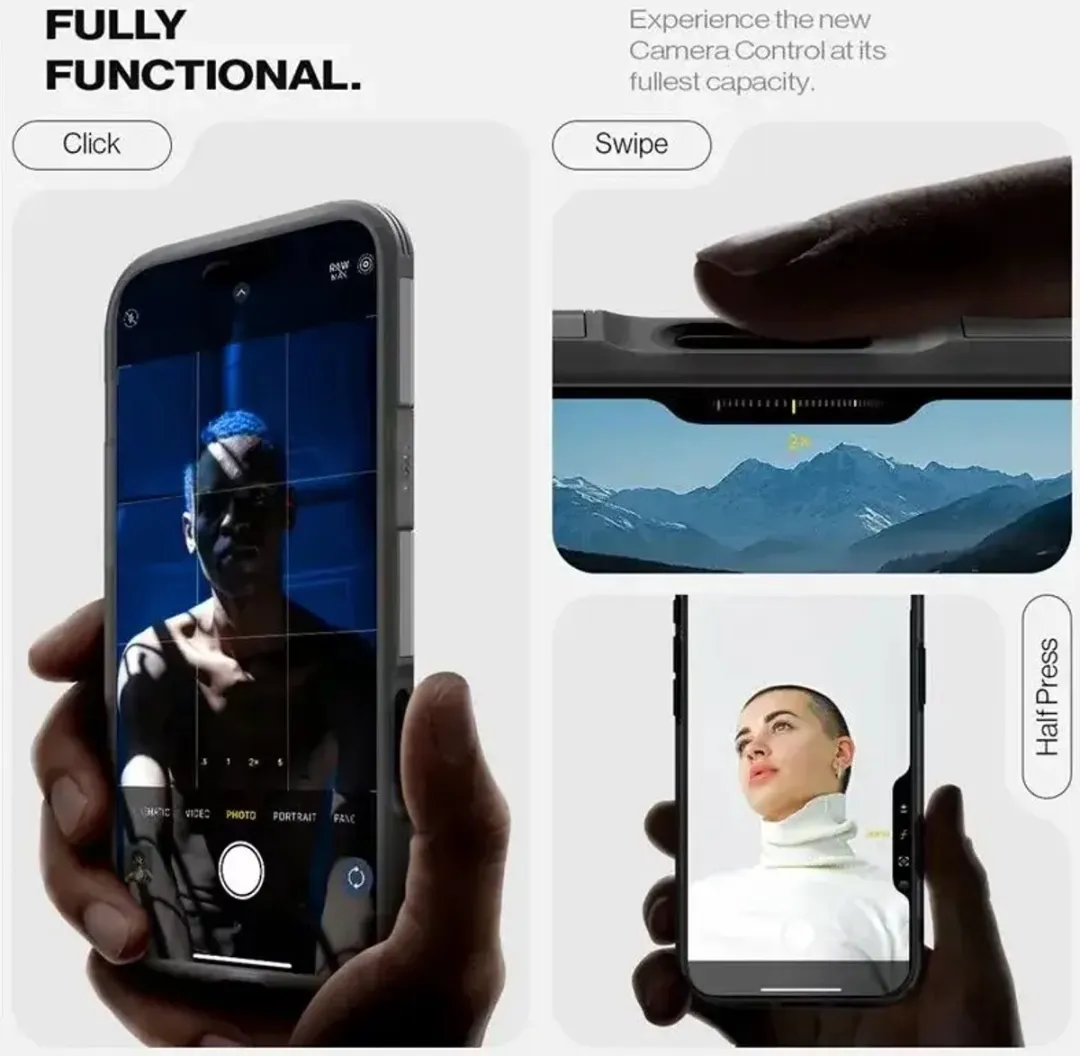 Spigen Tough Armor T MagFit Hoesje iPhone 16 Pro Max - MagSafe - Transparent