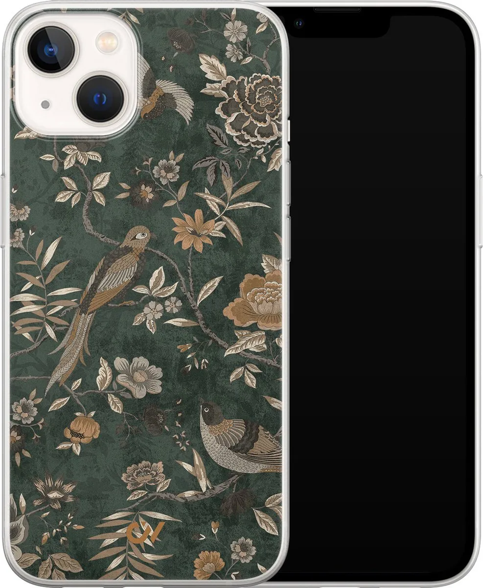 Casevibes iPhone 13 Hoesje A/13/UV/041 - Groen