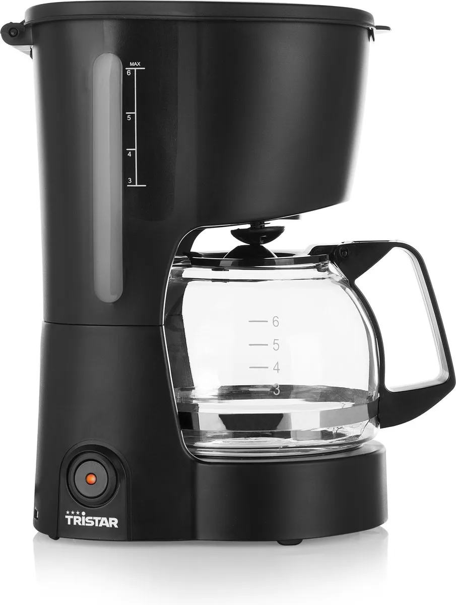 Tristar CM-1246 Filterkoffiezetapparaat 600W - 6 Koppen - Zwart - afbeelding 6 van 6