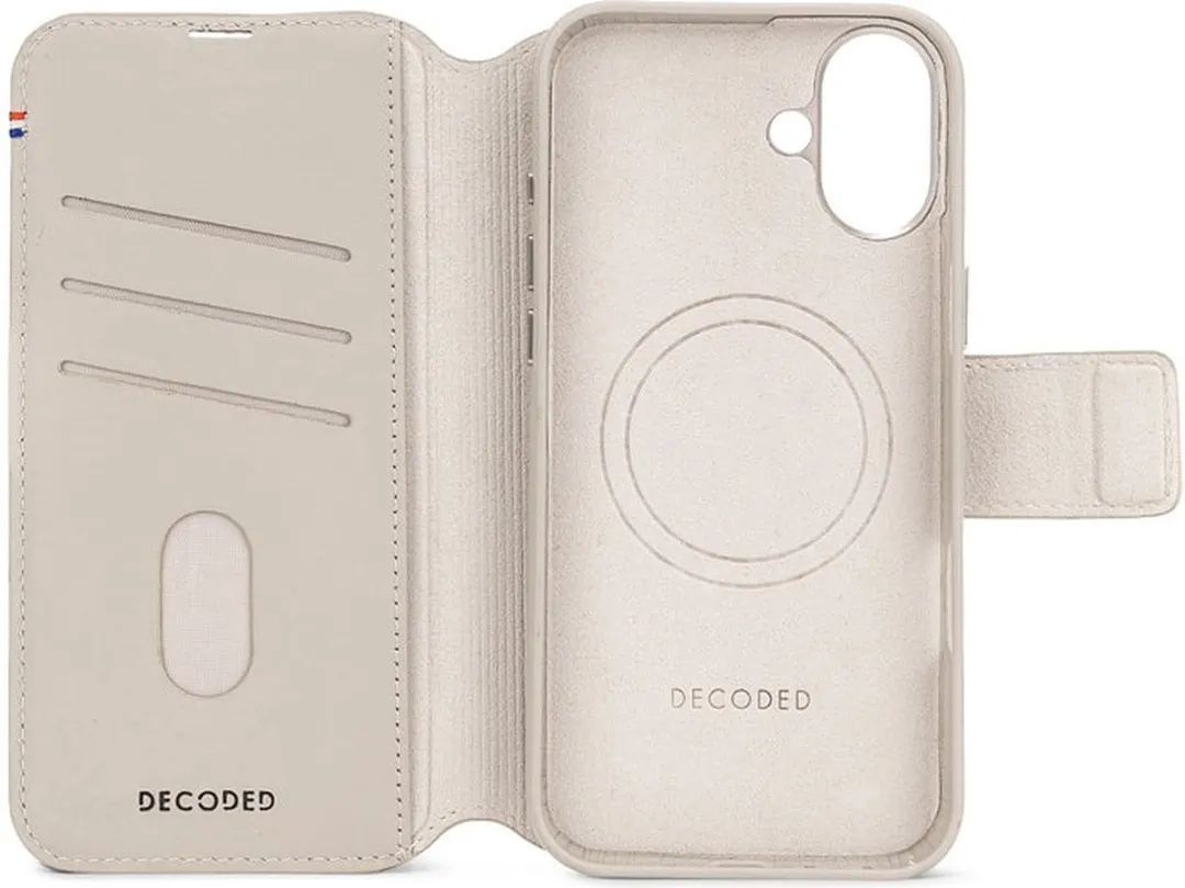 Decoded D23IP16P-CBG iPhone 16 Plus Hoesje - Clay Beige