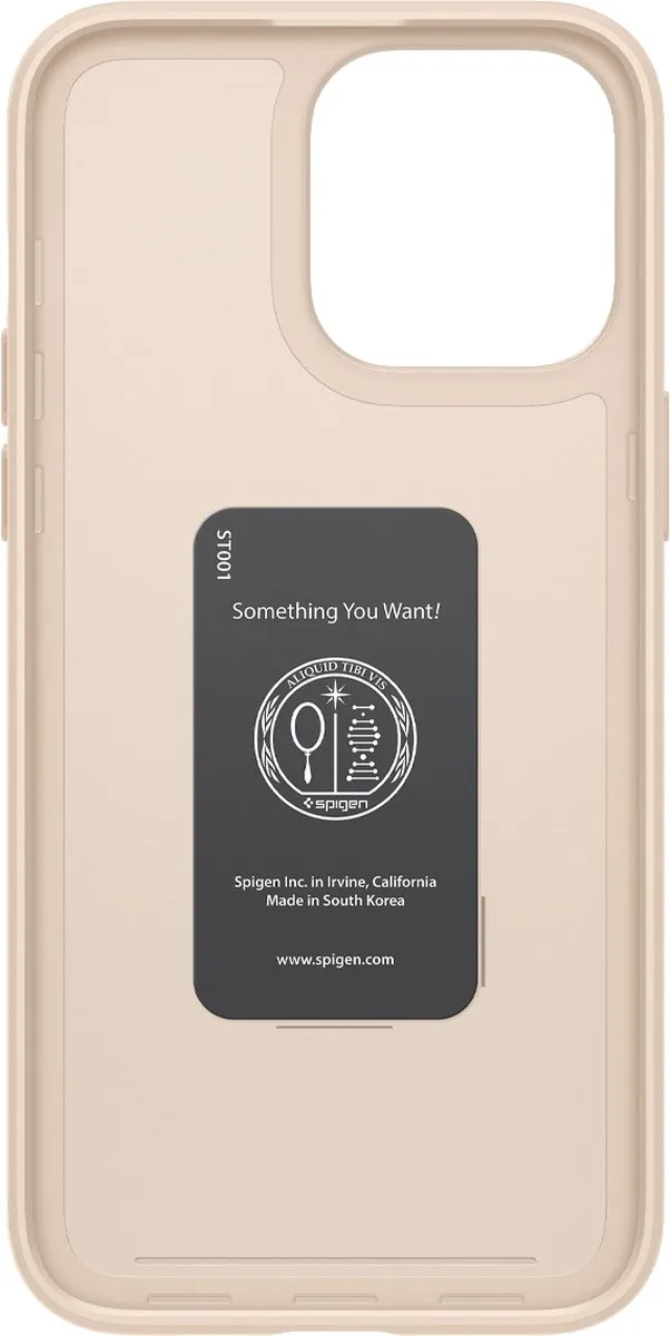 Spigen Thin Fit iPhone 14 Pro Max Hoesje ACS04770 - Bruin