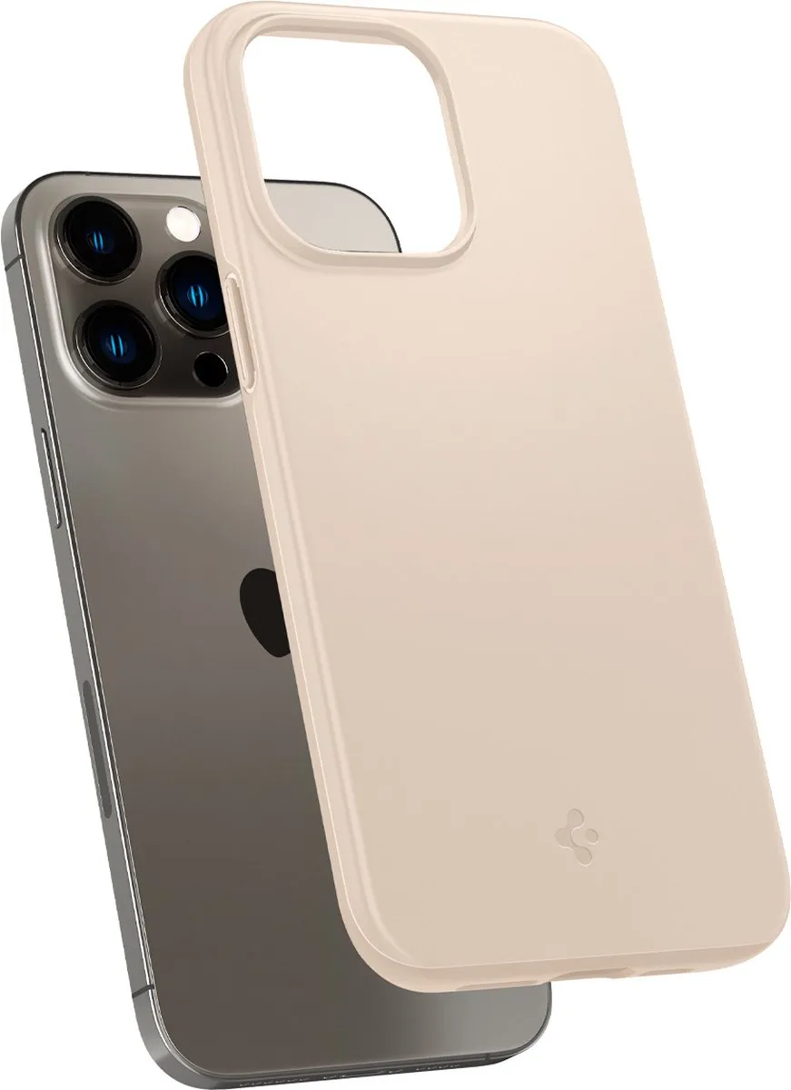 Spigen Thin Fit iPhone 14 Pro Max Hoesje ACS04770 - Bruin