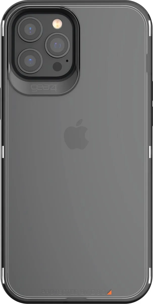 Gear4 Hackney D3O Hoesje iPhone 12 Pro Max - Zwart