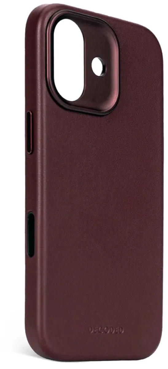 Decoded Leren Hoesje DEC-I17-LBU iPhone 17 - MagSafe - Rood