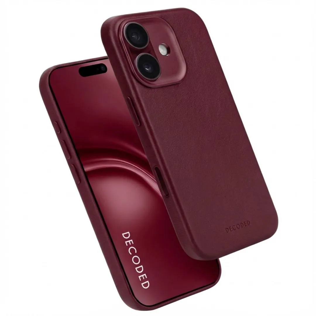 Decoded Leren Hoesje DEC-I17-LBU iPhone 17