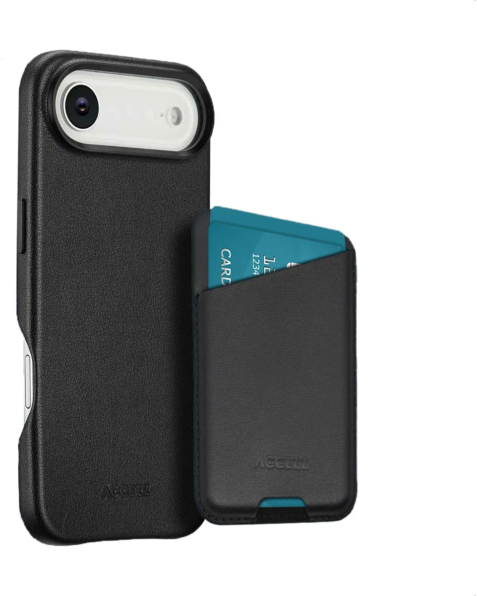 Accezz Echt Leren Hoesje iPhone Air