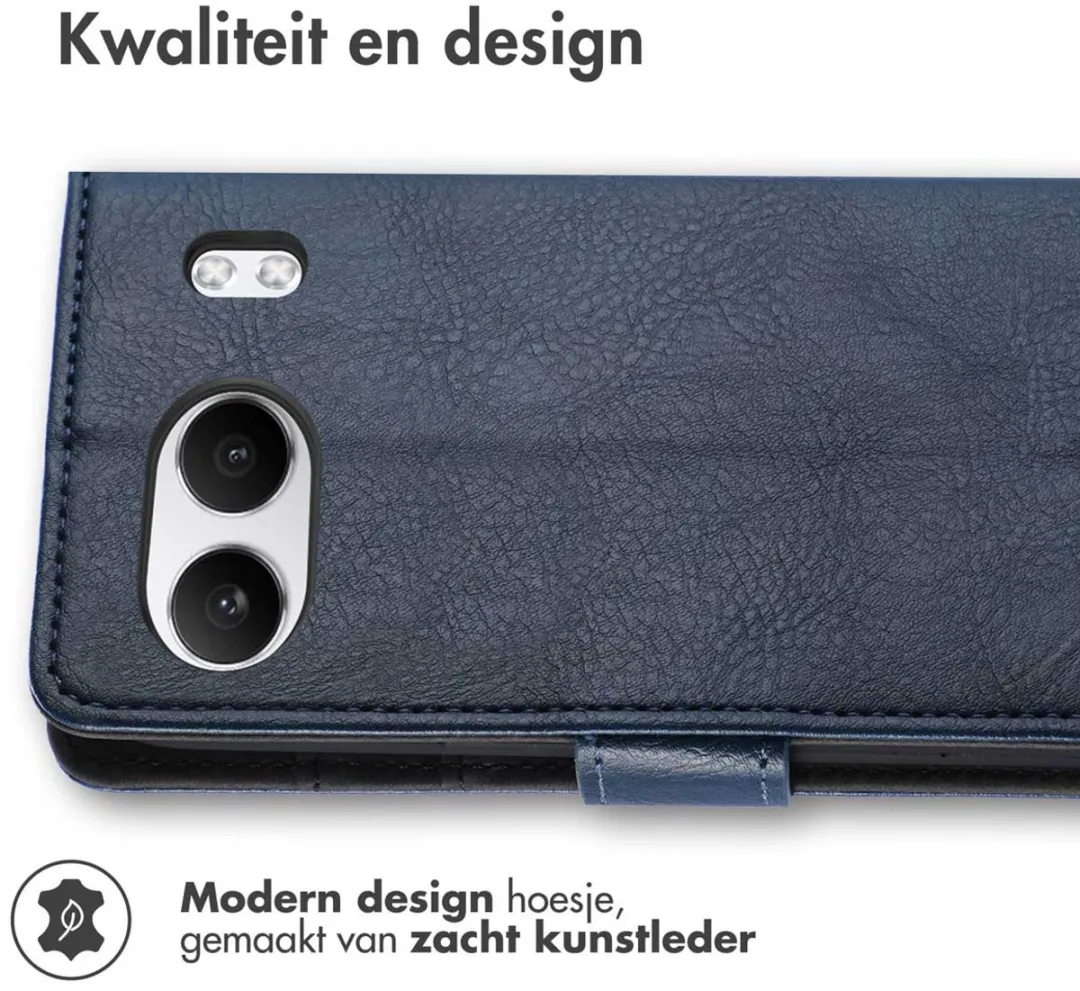 Imoshion Hoesje OnePlus Nord 4 - 3 Pasjes - Donkerblauw