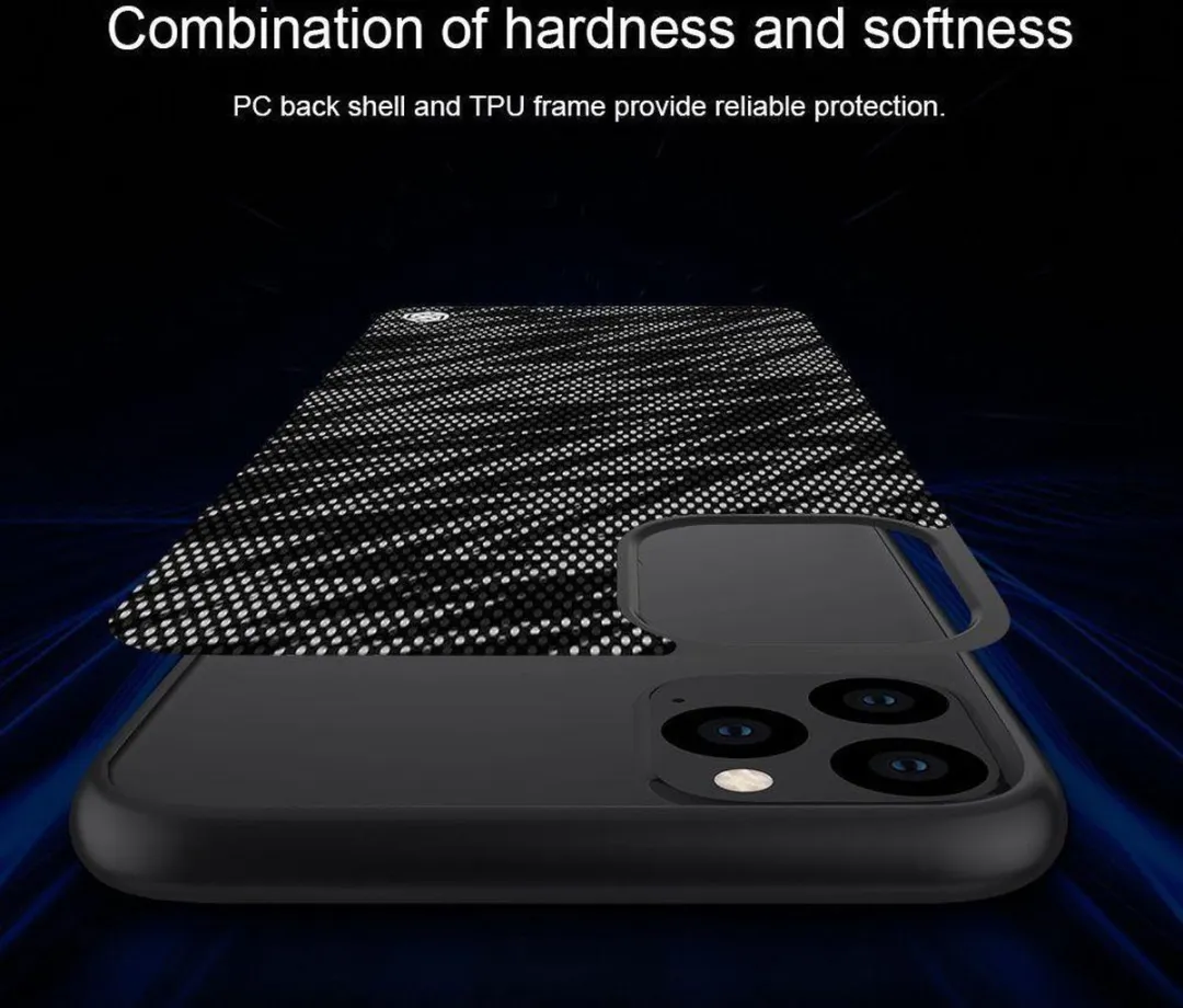 Nillkin Dazzling Hybride iPhone 11 Pro Max Hoesje - Paars/Goud - afbeelding 6 van 6