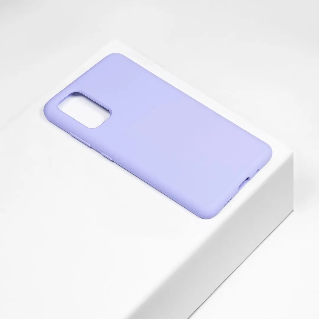 BMAX Siliconen Hoesje Samsung Galaxy S20 Plus - Lichtpaars