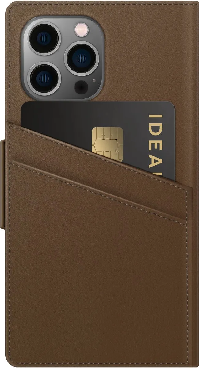 iDeal of Sweden Atelier Wallet iPhone 13 Pro Max - Intense Brown - afbeelding 6 van 6