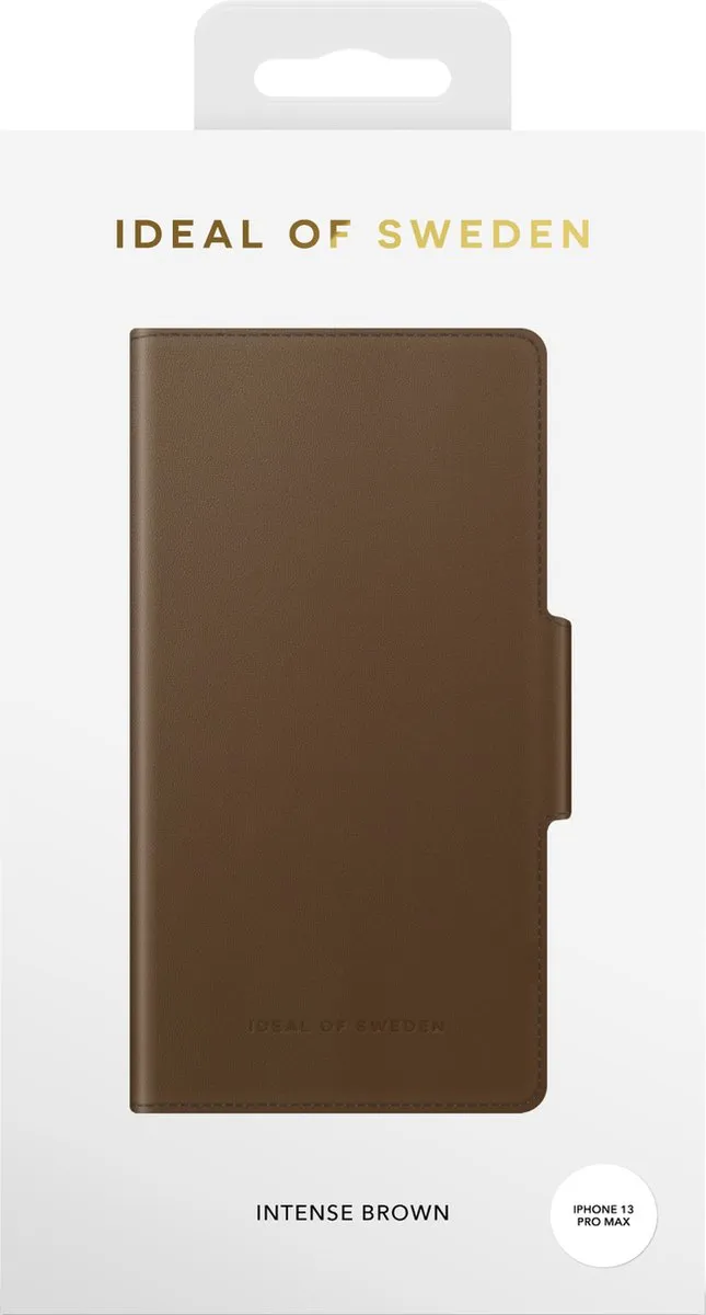 iDeal of Sweden Atelier Wallet iPhone 13 Pro Max - Intense Brown
