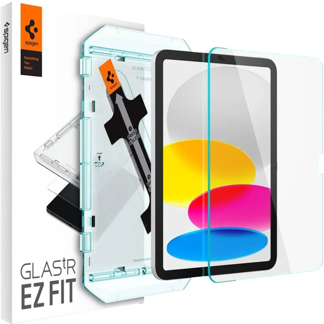 Spigen Glas.tR EZ Fit iPad 10.9 (2022) - Transparant