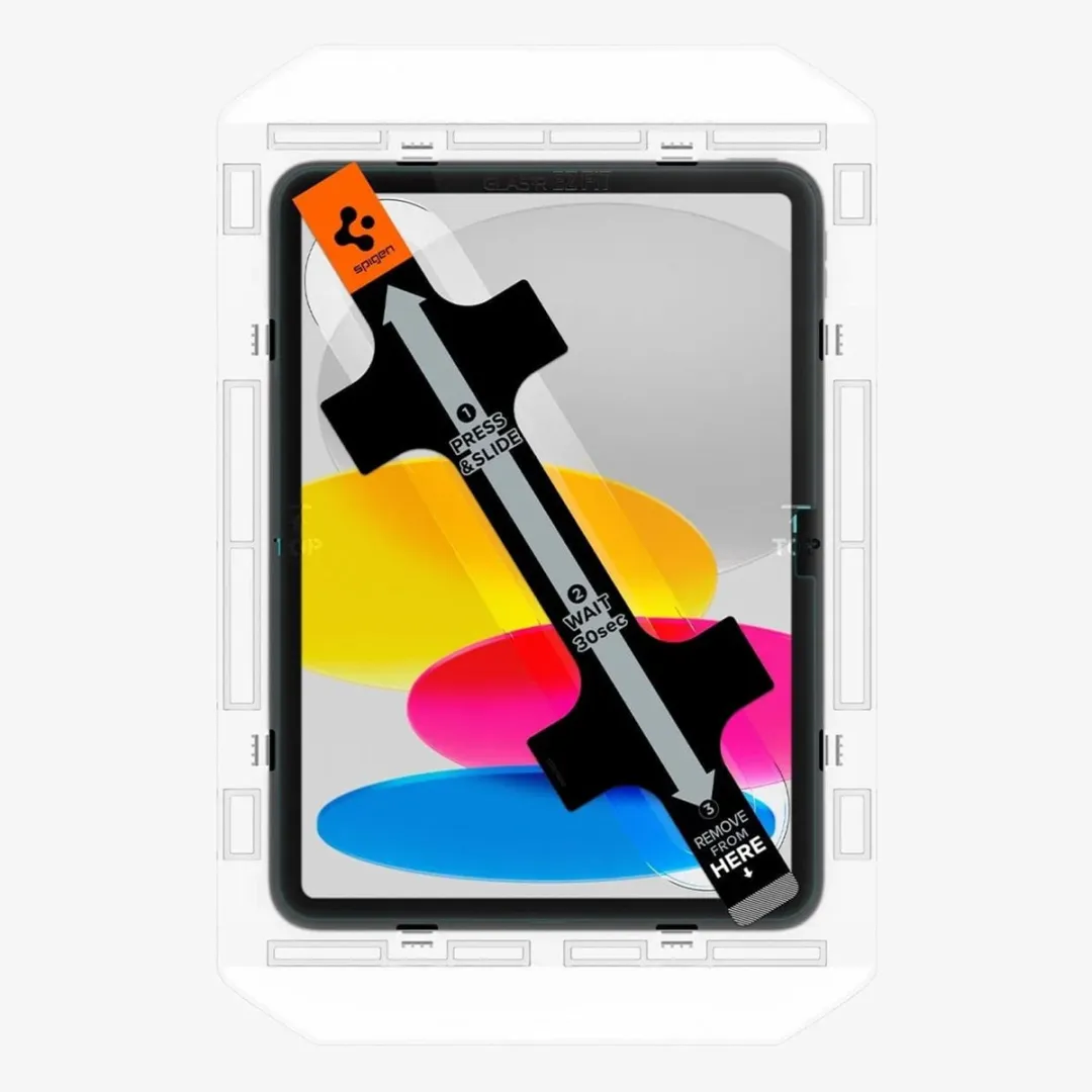 Spigen Glas.tR EZ Fit iPad 10.9 (2022) - Transparant