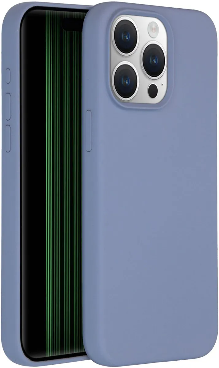 Accezz Hoesje iPhone 15 Pro Max Lavender Gray