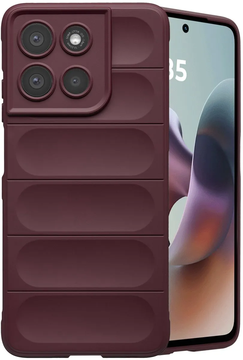 Imoshion Moto G56 Hoesje - Aubergine