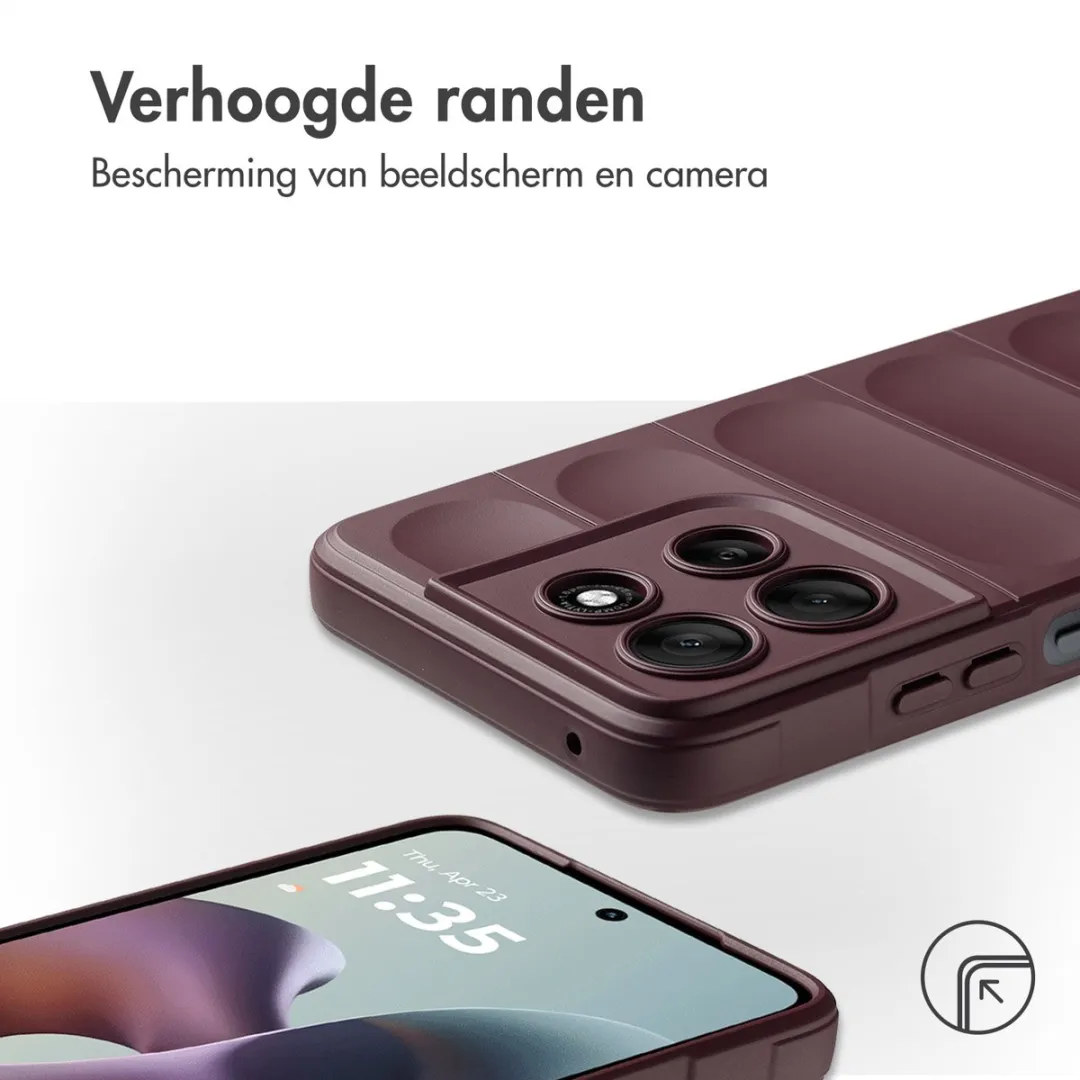 Imoshion Moto G56 Hoesje - Aubergine