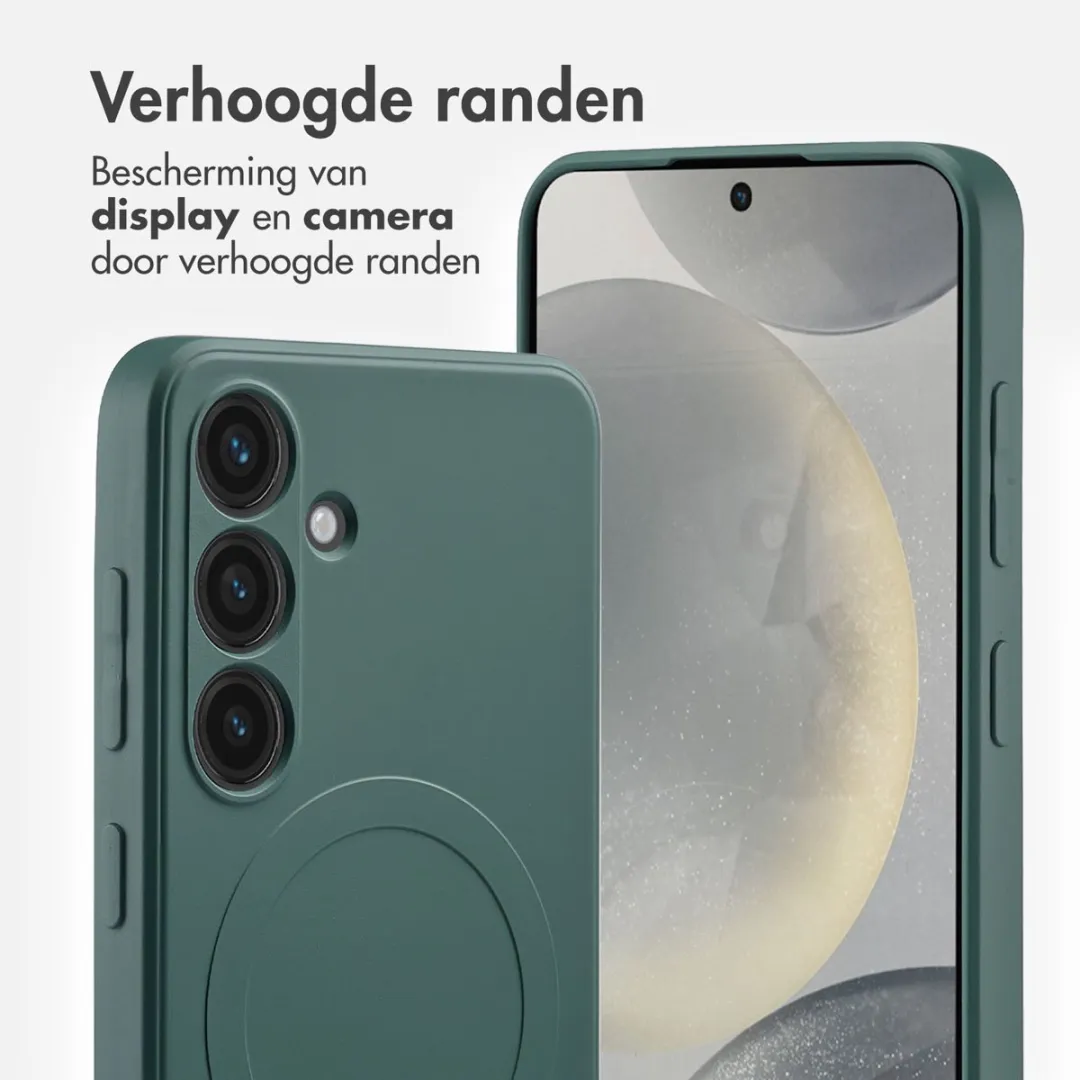 Imoshion Hoesje Samsung Galaxy S24 - Donkergroen MagSafe