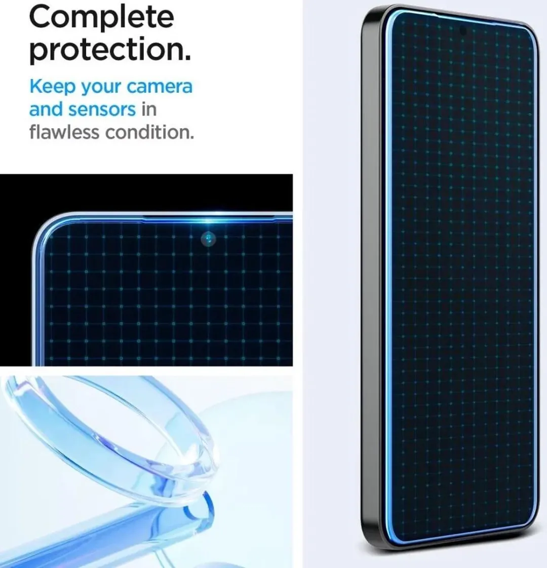 Spigen AGL07440 Screenprotector Galaxy S24 - 2 Stuks