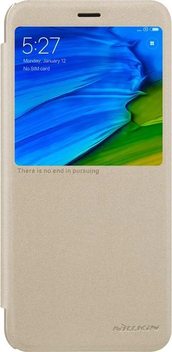 Nillkin Sparkle View Book Case Xiaomi Redmi Note 5 Pro - Goud