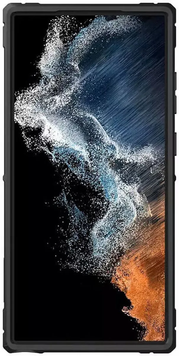 Nillkin Adventurer Back Cover - Zwart voor Samsung Galaxy S23 Ultra