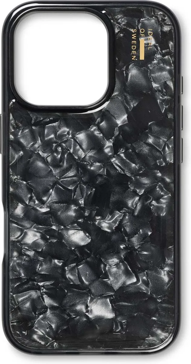 iDeal of Sweden Pearlized Case iPhone 16 Pro - Zwart