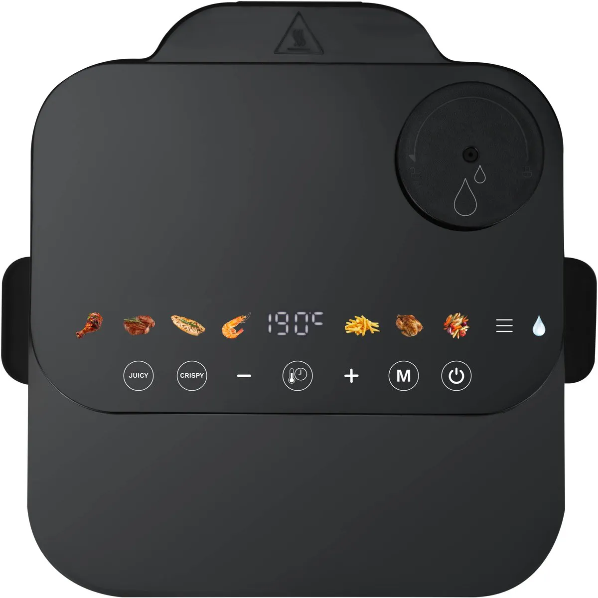 Inventum GF730HLDB Airfryer 7,3L - Zwart - afbeelding 6 van 6