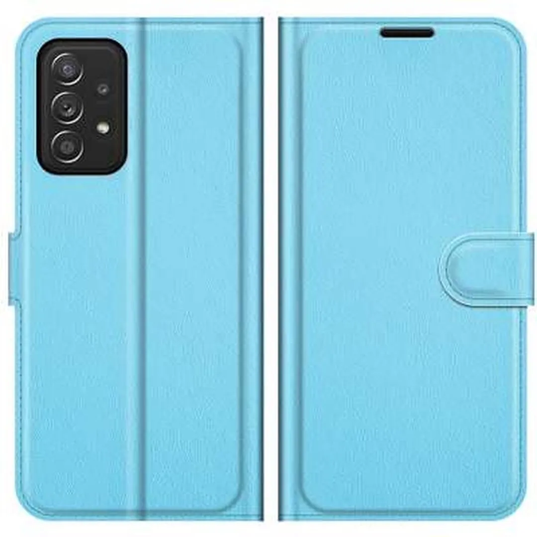 Just in Case Samsung Galaxy A33 Book Wallet Case - Blauw