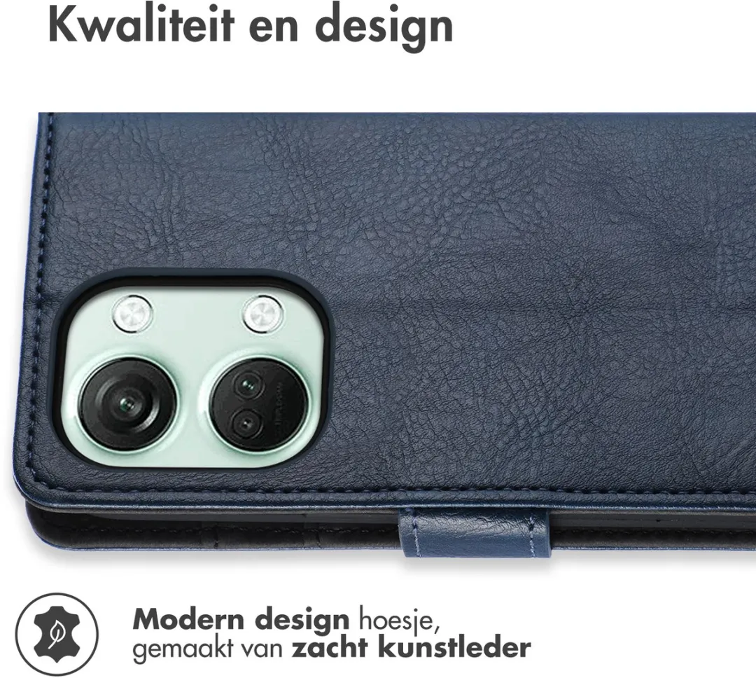 Imoshion Hoesje OnePlus Nord 3 Donkerblauw - 3 Pasjes