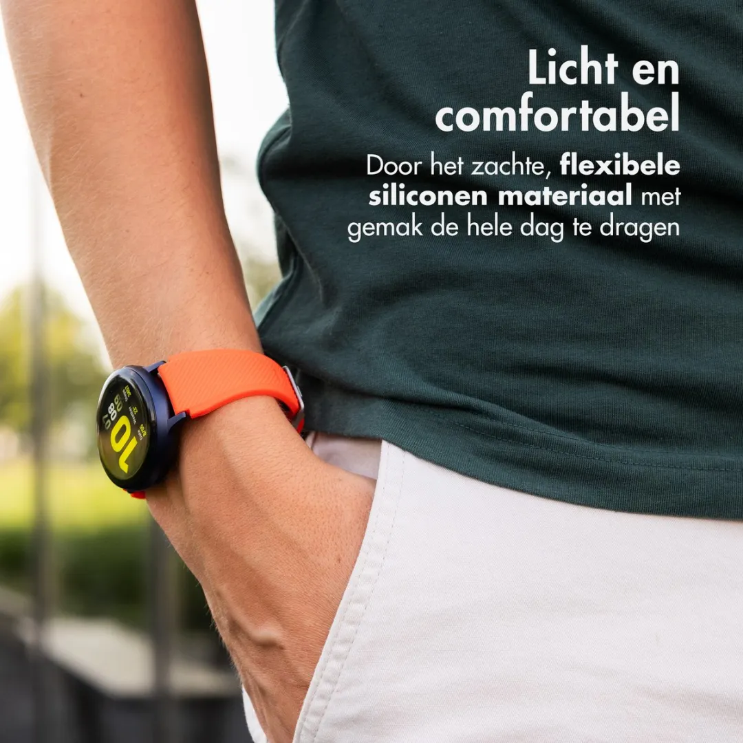 Imoshion Flexibel Siliconen Bandje 20mm - Oranje