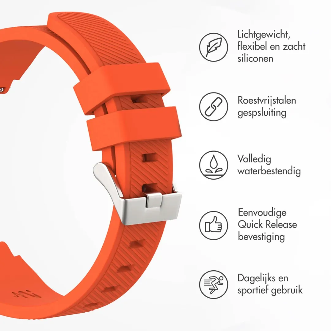Imoshion Flexibel Siliconen Bandje 20mm - Oranje