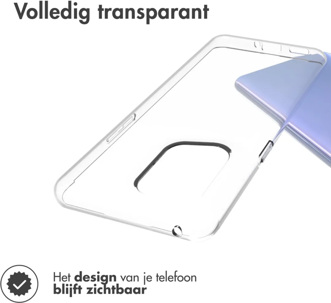Accezz Hoesje Oppo Find X5 Pro 5G - Transparant