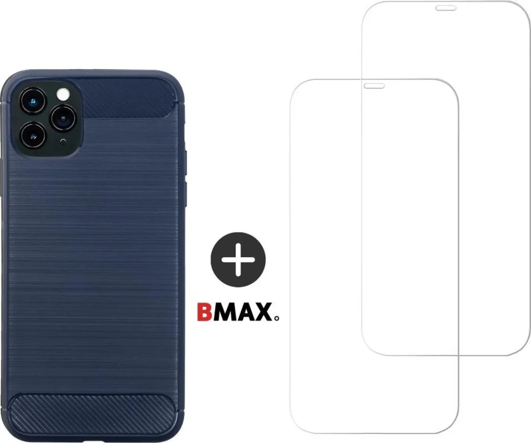 BMAX iPhone 11 Pro Max Carbon Hoesje