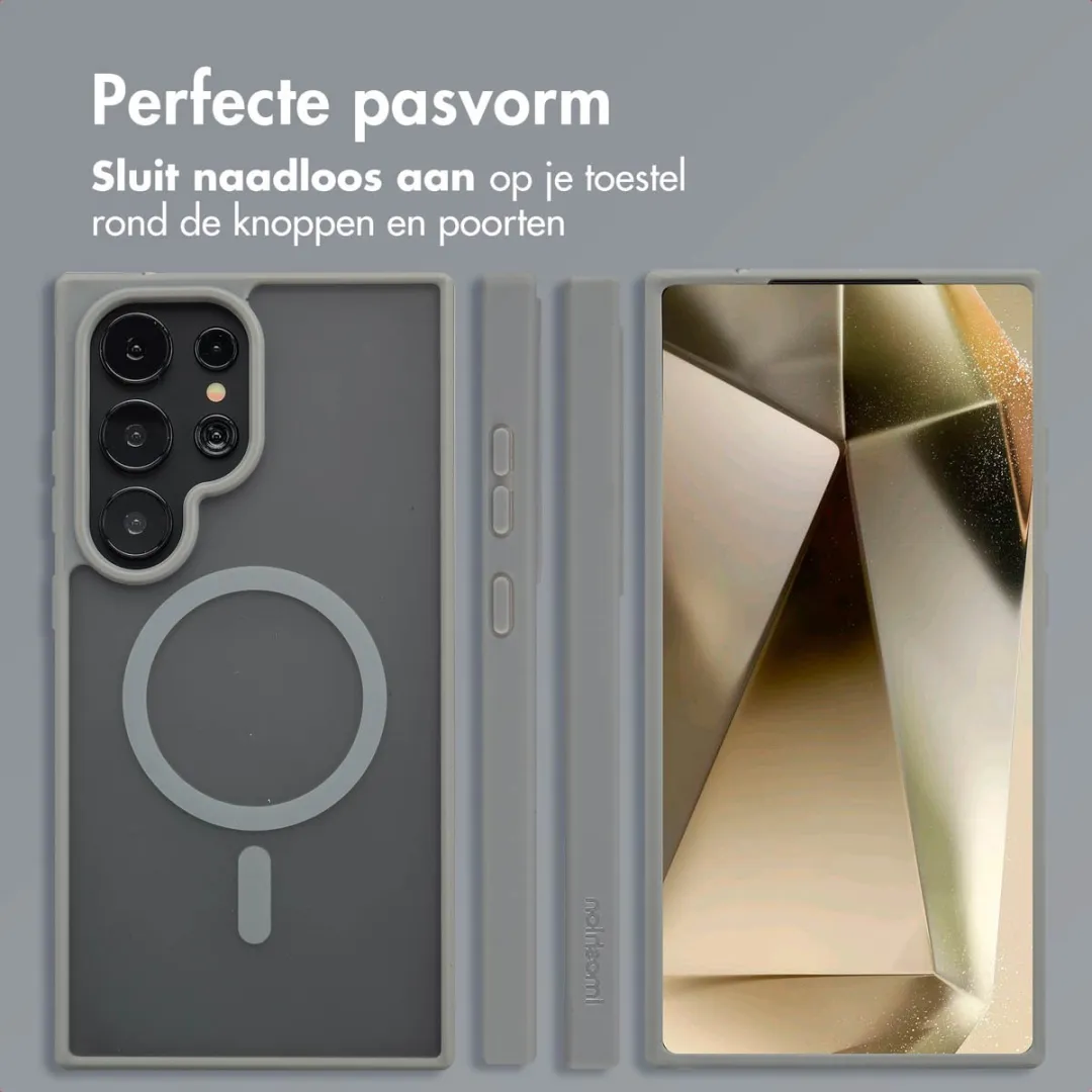 Imoshion Galaxy S24 Ultra Color Guard Backcover - Grijs - afbeelding 6 van 6
